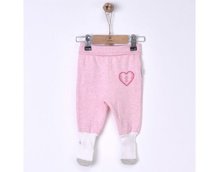 SEVIRA KIDS Pantalon Bb avec Pieds - Active Rose  (4)