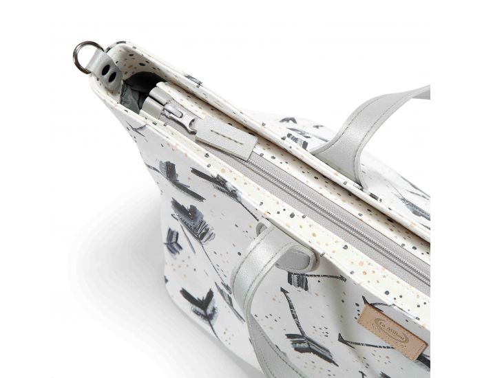 SEVIRA KIDS Sac  main multifonctions - pour la poussette ou  langer - Medium - Boho Arrows (12)