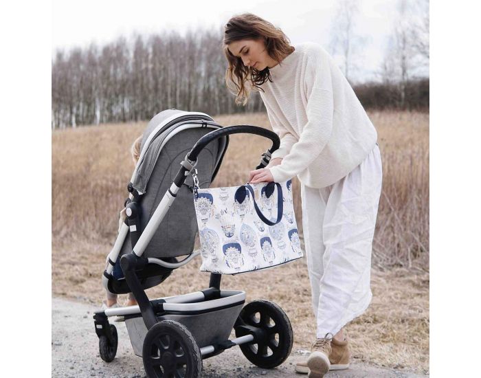 SEVIRA KIDS Sac  main multifonctions - pour la poussette ou  langer - Medium - Boho Arrows (5)