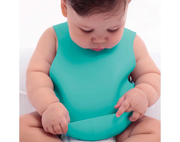 SEVIRA KIDS Bavoir Rcuprateur en Silicone Extra Souple (12)