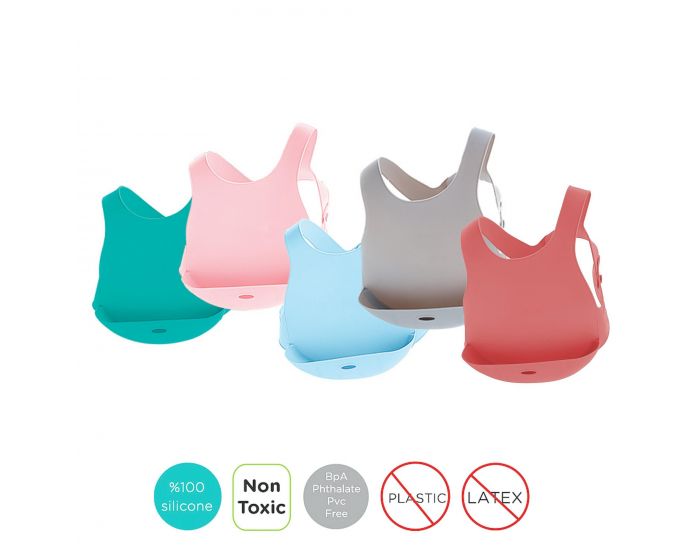SEVIRA KIDS Bavoir Rcuprateur en Silicone Extra Souple (17)