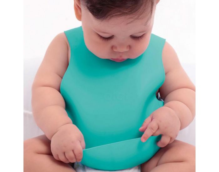 SEVIRA KIDS Bavoir Rcuprateur en Silicone Extra Souple (18)