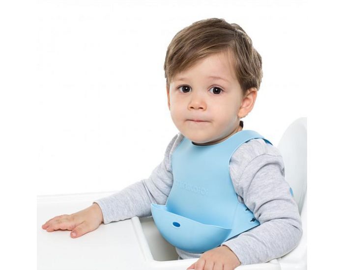SEVIRA KIDS Bavoir Rcuprateur en Silicone Extra Souple (33)