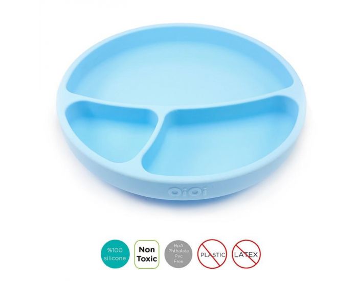 SEVIRA KIDS Assiette B�b� � Compartiments avec Ventouse - D�s 6 mois (20)