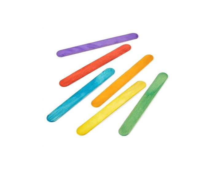 B�tonnets bois color�s, grand mod�le - D�s 4 ans (1)