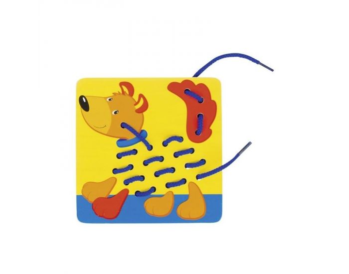 Jeu de lacets en bois - D�s 4 ans (1)