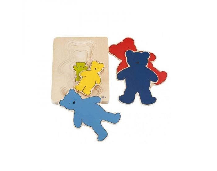 GOKI Puzzle � Couches - Ours - D�s 2 ans (1)