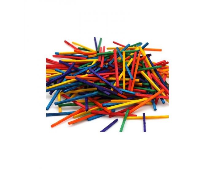 Lot de 1000 Allumettes Color�es - D�s 3 ans (2)