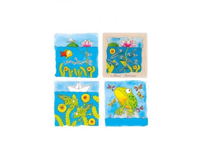 Puzzle cycle Grenouille - D�s 3 ans (1)