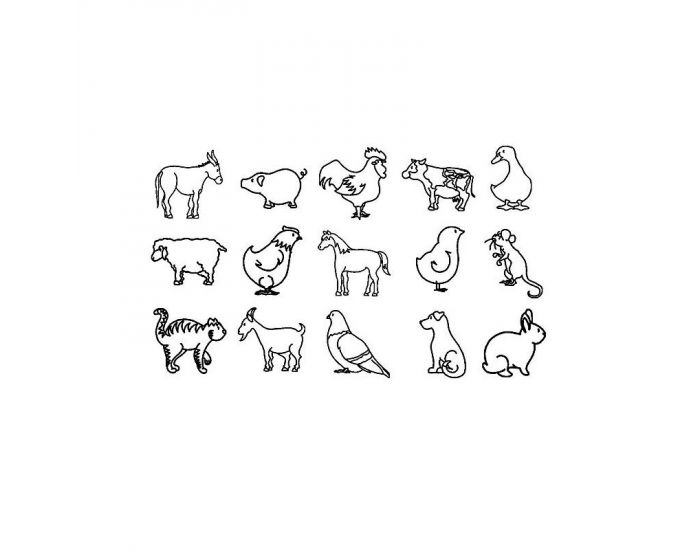 Tampons Animaux de la Ferme - D�s 3 ans (1)