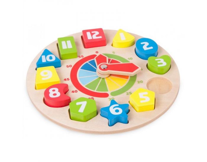 Horloge �ducatives avec formes - D�s 5 ans (2)