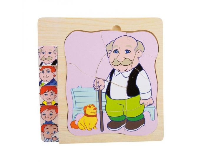 Puzzle cycle vie - Homme - D�s 3 ans (3)