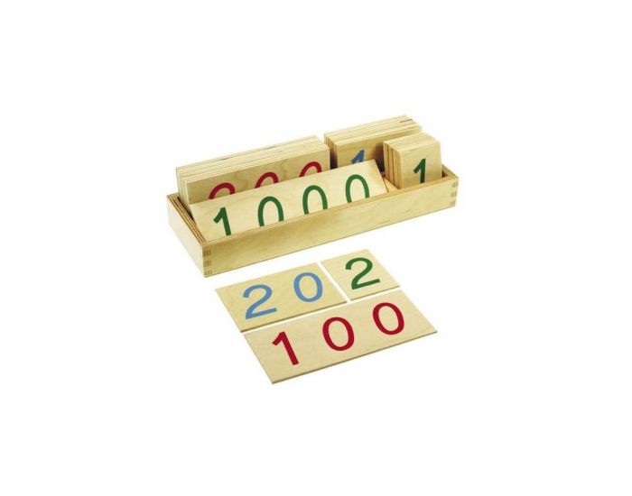 Grandes Cartes des Nombres Haut de Gamme - D�s 3 ans (1)