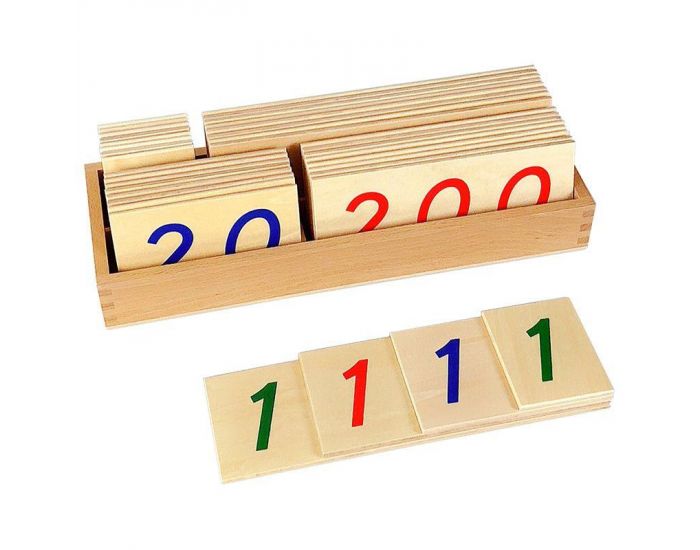 Grandes Cartes des Nombres Haut de Gamme - D�s 3 ans (2)