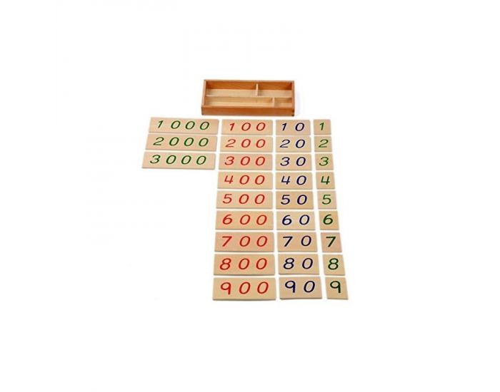 Grandes Cartes des Nombres 1-3000 Haut de Gamme - D�s 3 ans (1)