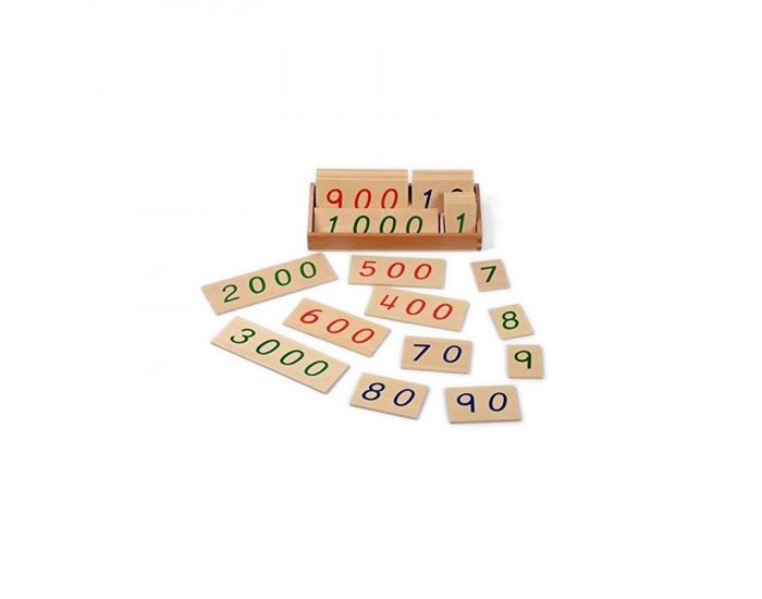 Grandes Cartes des Nombres 1-3000 Haut de Gamme - D�s 3 ans (2)