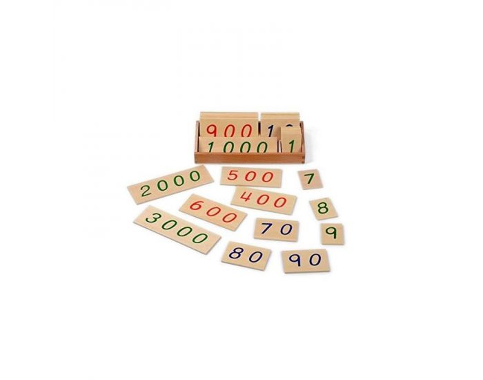 Petites Cartes des Nombres 1-3000 Haut de Gamme - D�s 3 ans (2)