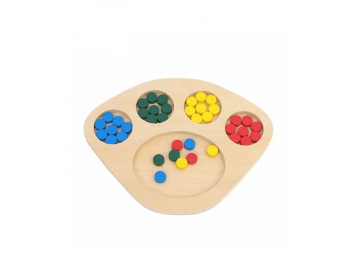 Plateau de Tri avec Jetons - D�s 3 ans (1)