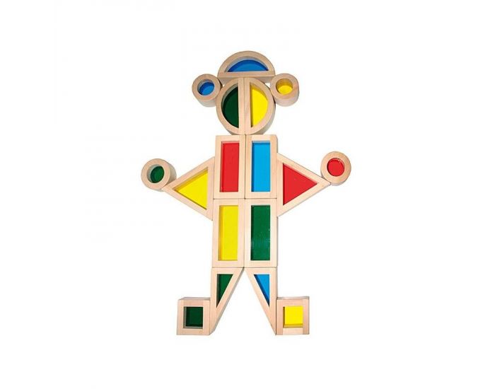 Jeu de Construction Color� Translucide - D�s 3 ans (1)