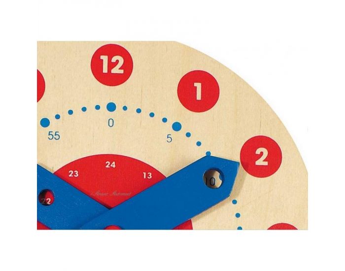 GOKI Horloge En Bois - Ds 5 ans (3)