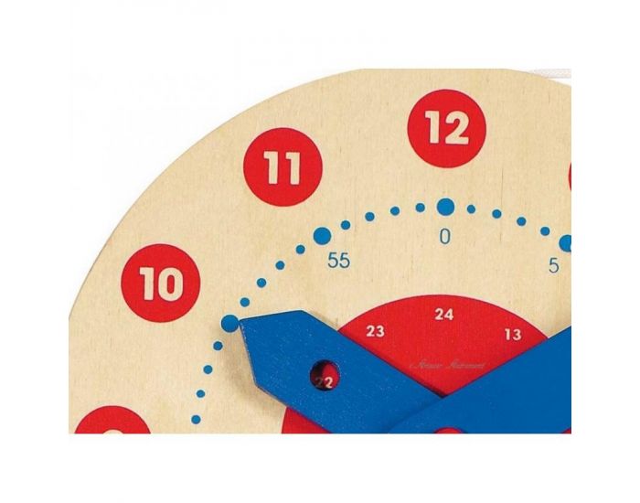 GOKI Horloge En Bois - D�s 5 ans (2)