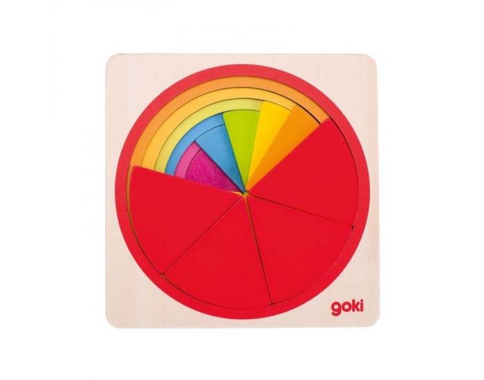 GOKI Fractions de Cercle en Bois - D�s 4 ans (2)
