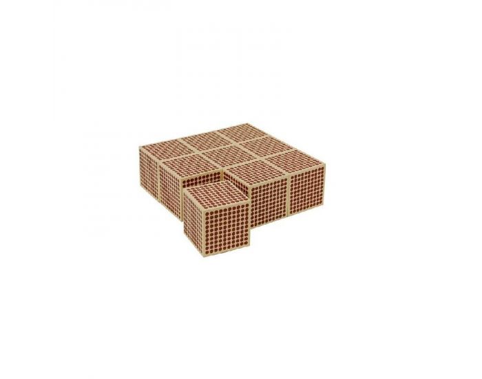 9 Cubes de 1000 en Bois - Ds 4 ans (1)