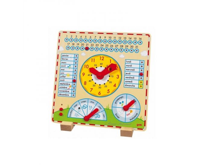 GOKI Calendrier / horloge - Ds 5 ans (1)
