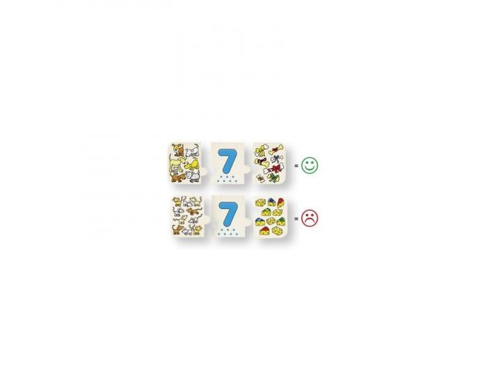 Puzzle chiffres et quantit�s - D�s 3 ans (2)