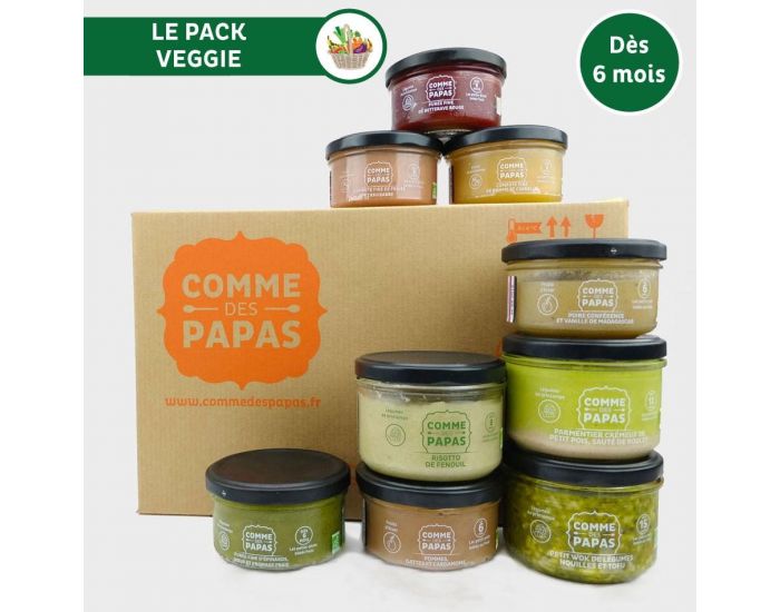 COMME DES PAPAS Pack Veggie d'Hiver - Ds 6 mois (2)