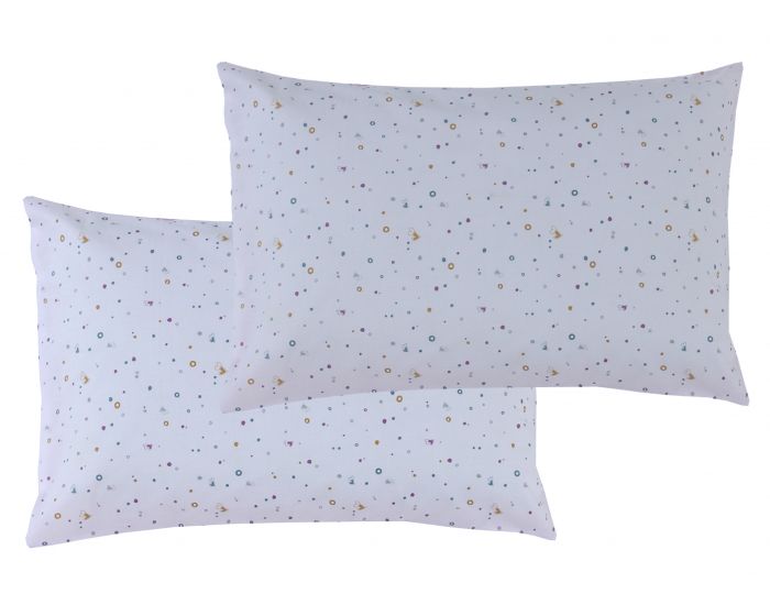 P'TIT BASILE Housse de couette 100x 140 cm + Taie Oreiller - Little Paris (2)