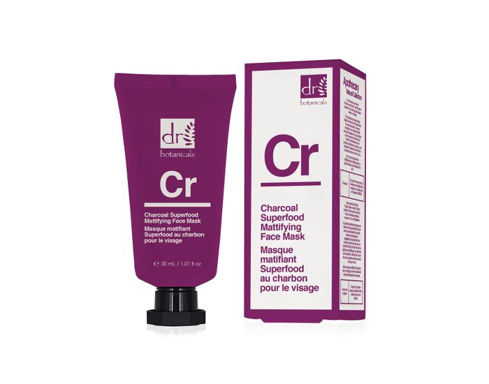 DR BOTANICALS Masque Superfood Charbon & Kaolin (1)