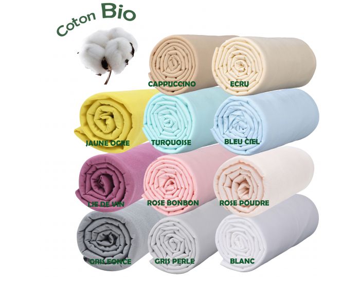 P'TIT BASILE Drap Housse Jersey - 50x80 cm (3)