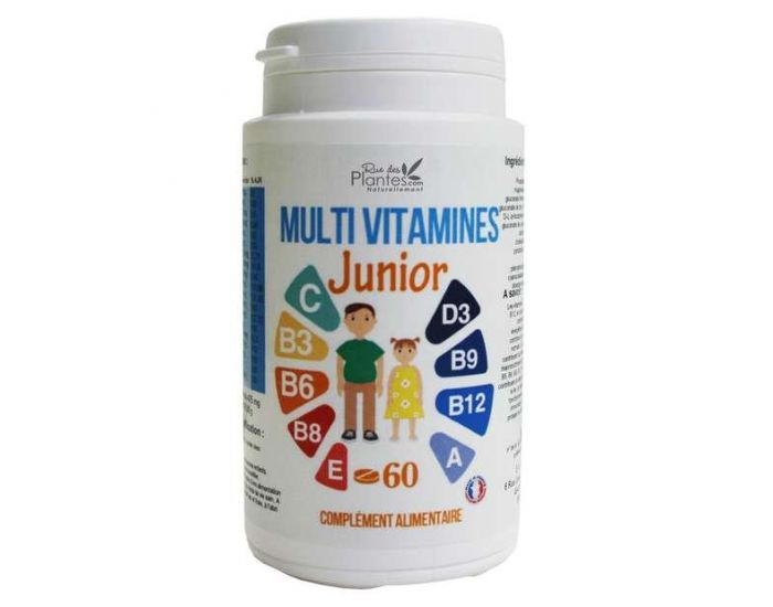 RUE DES PLANTES MultiVitamines Juniors+ - 60 comprims (1)