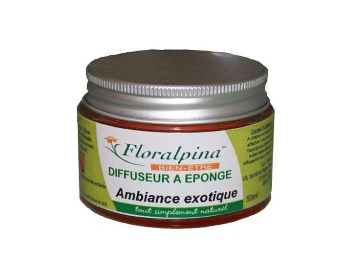 RUE DES PLANTES Diffuseur Eponge - Ambiance Exotique (1)