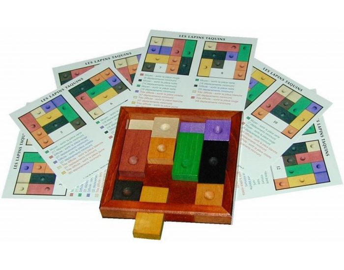 GUY JEANDEL Lapin taquin - 54 d�fis - 1 Joueur - D�s 10 ans (2)
