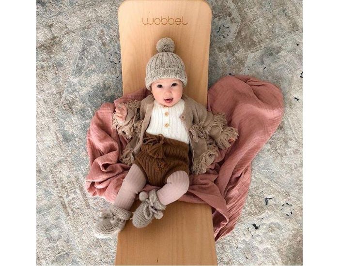 WOBBEL Planche d'�quilibre - Starter- Bleu - D�s 18 mois (1)