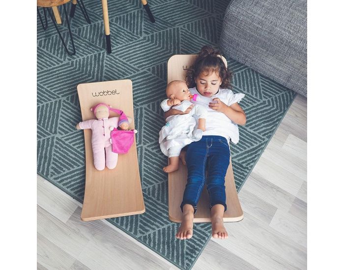 WOBBEL Planche d'�quilibre - Starter- Bleu - D�s 18 mois (5)