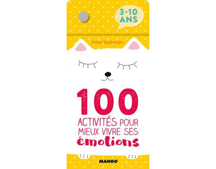 MANGO Editions Livre 100 Activités pour Mieux Vivre ses Emotions - Dès 3 ans (1)
