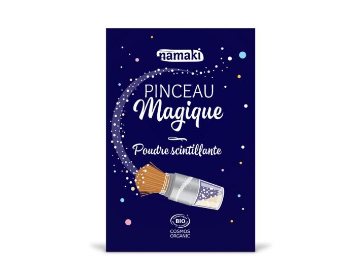 NAMAKI Poudre Scintillante Argente et son Pinceau Magique (2)