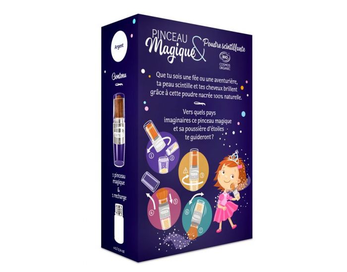 NAMAKI Poudre Scintillante Argent�e et son Pinceau Magique (3)