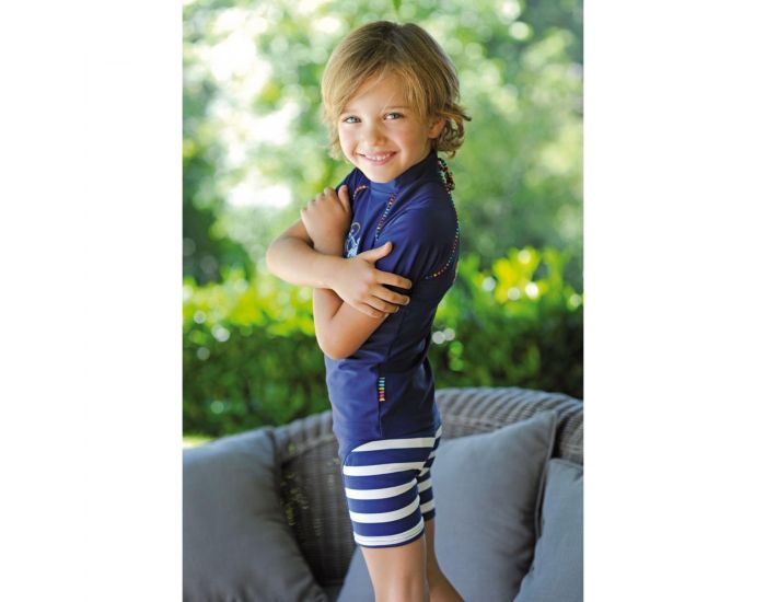 MAYOPARASOL Short Anti UV Junior - Bleu Marinou (1)