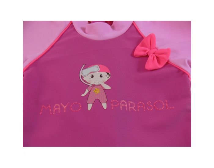 MAYOPARASOL T-shirt Top Manches Longues Anti UV - Rosie Mangue (2)