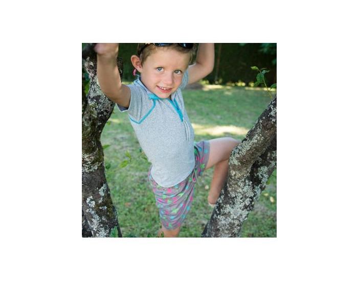 MAYOPARASOL Etoile Short Polyester Anti UV - Marron (1)