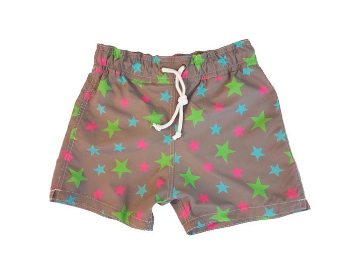 MAYOPARASOL Etoile Short Polyester Anti UV - Marron (3)