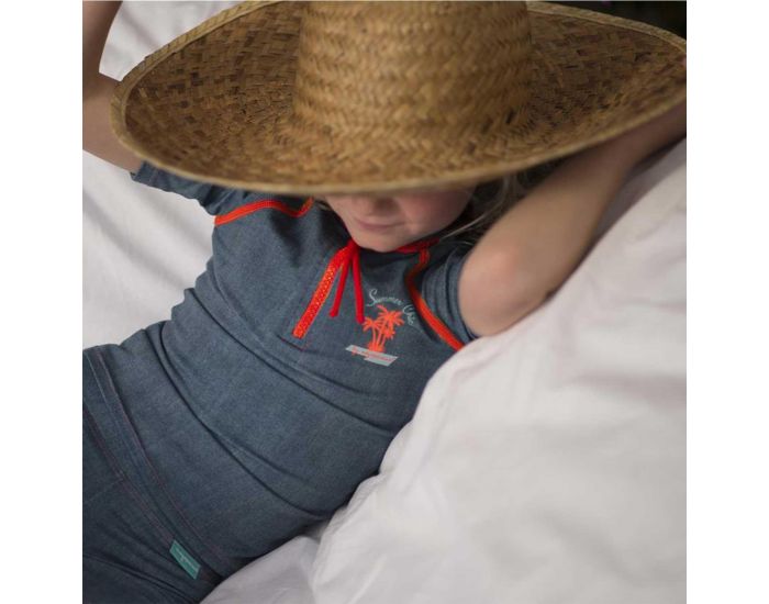 MAYOPARASOL Jeans Tshirt Anti UV Manches Courtes (1)