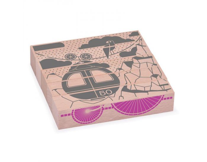 LES JOUETS LIBRES Puzzle premier �ge en bois 