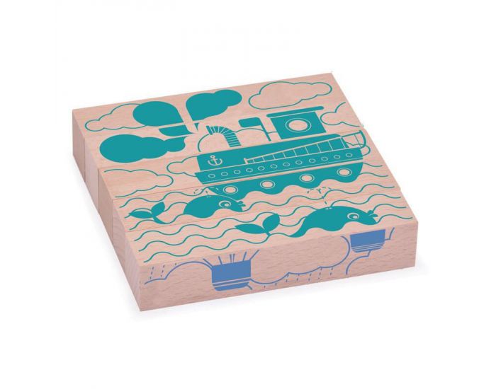 LES JOUETS LIBRES Puzzle premier �ge en bois 