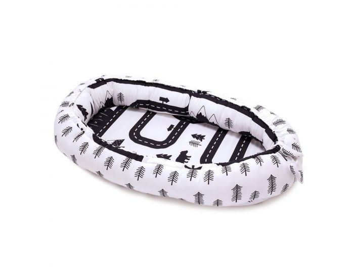 SEVIRA KIDS Nid b�b� - cocon co-dodo r�ducteur de lit - multi usage et r�versible - Cool Circuit Bla (1)