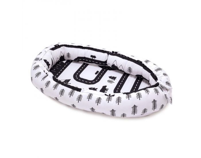 SEVIRA KIDS Nid b�b� - cocon co-dodo r�ducteur de lit - multi usage et r�versible - Cool Circuit Bla (10)